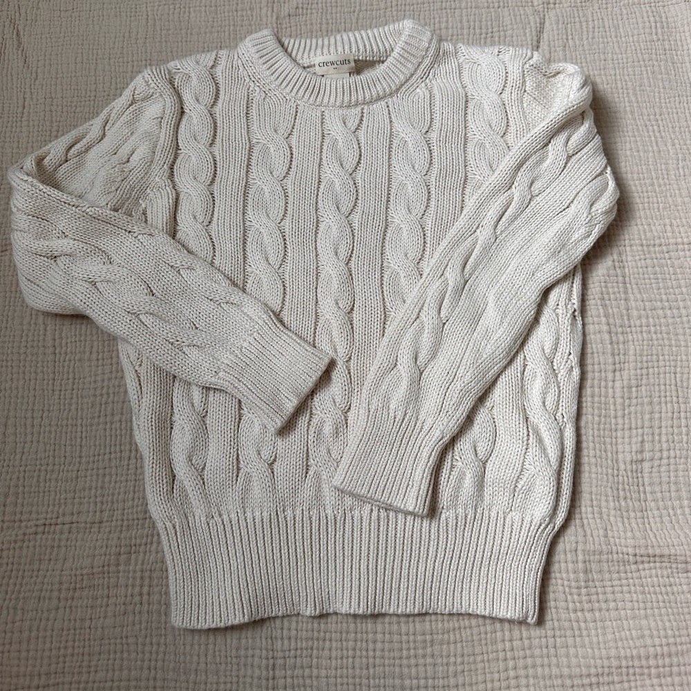 Crewcuts size 4 sweater in EUC